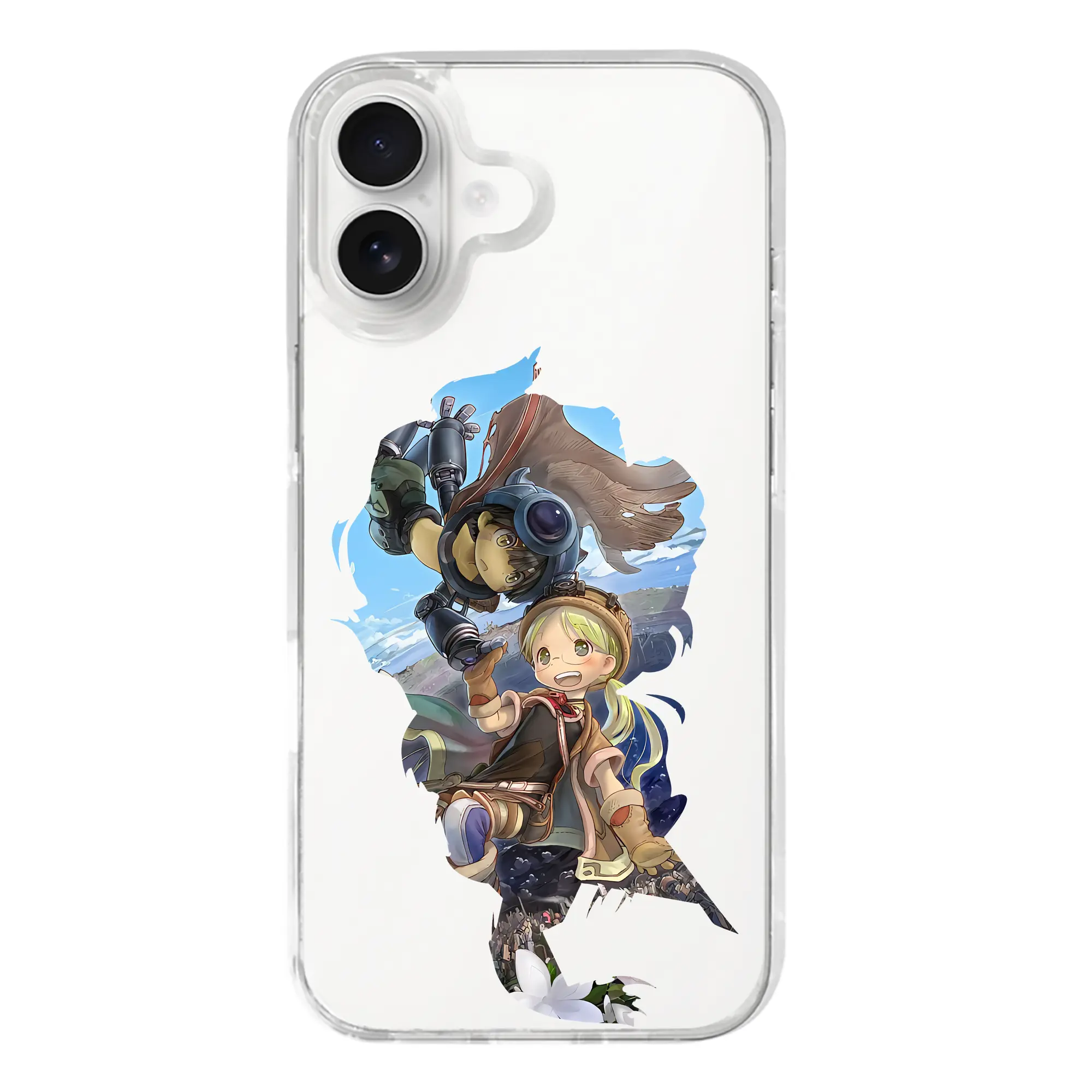 メイドインアビス グッズ,リコ - iPhone 17シリーズ 透明スマホケース – 薄型・耐衝撃・精密フィット保護カバー